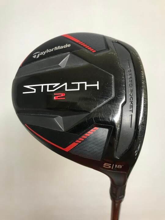 テーラーメイド STEALTH2 18度 TENSEI RED TM50 SRフレックス フェアウェイウッド 中古【最短即日発送】