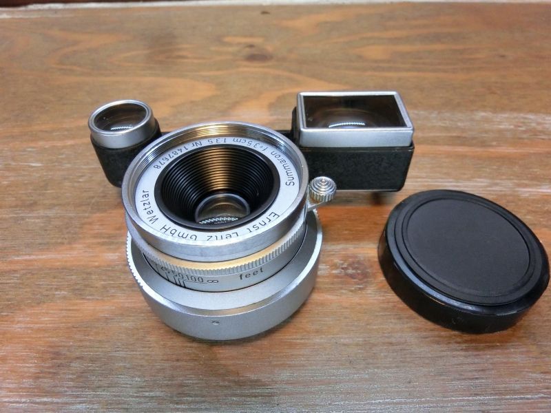 6007 ライカ LEICA SUMMARON 3.5cm 3.5 ズマロン メガネ付き Mマウント