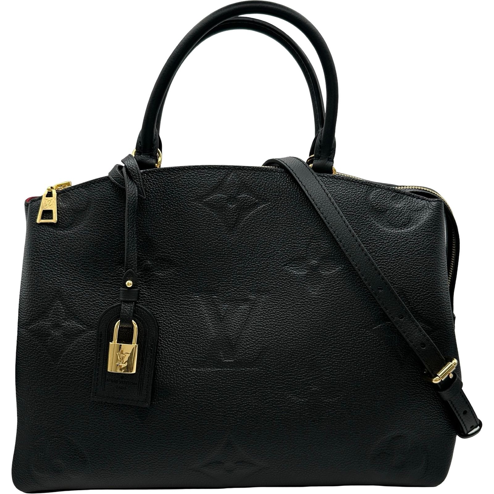 ルイ・ヴィトン LOUIS VUITTON グラン・パレMM M45811 ノワール アンプラント レディース ハンドバッグ