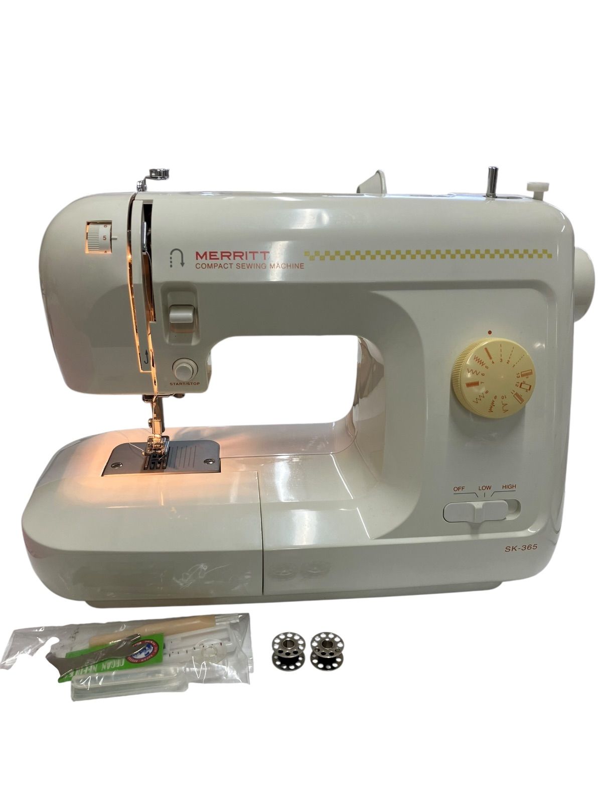 SINGER MERRITT SK-365 電動ミシン コンパクト 裁縫 手芸 ハンド