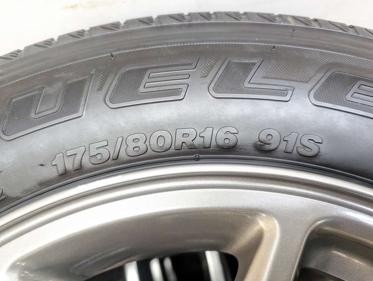 175/80R16 ブリヂストン デューラー H/L 850 スズキ純正 16x5.5 22