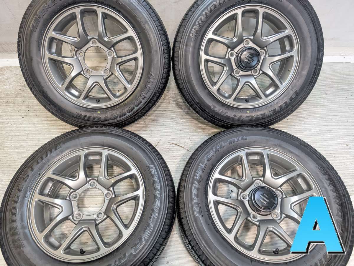 175/80R16 ブリヂストン デューラー H/L 850 スズキ純正 16x5.5 22
