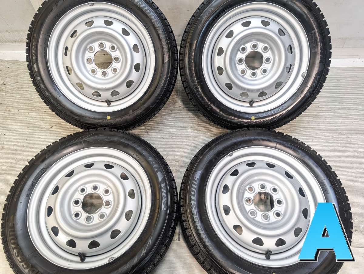 155/65R14 ブリヂストン ブリザック VRX2 キャロウィンMN 14x4.5 45 100/114.3-4穴 中古タイヤ スタッドレスタイヤ ホイールセット 4本セット w14260324013