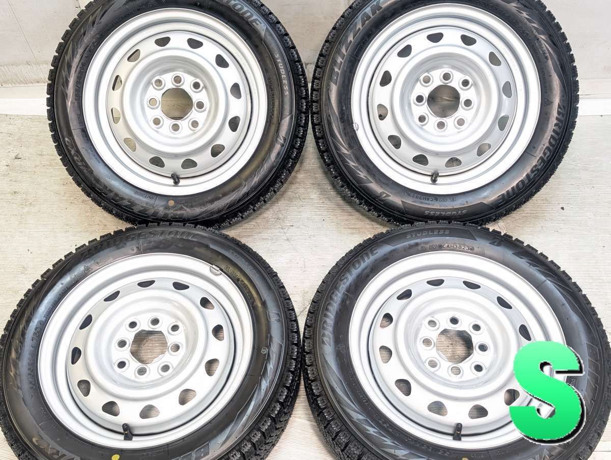 155/65R14 ブリヂストン ブリザック VRX2 　 MN 14x4.5 45 100/114.3-4穴 中古タイヤ スタッドレスタイヤ ホイールセット 4本セット w14260324025