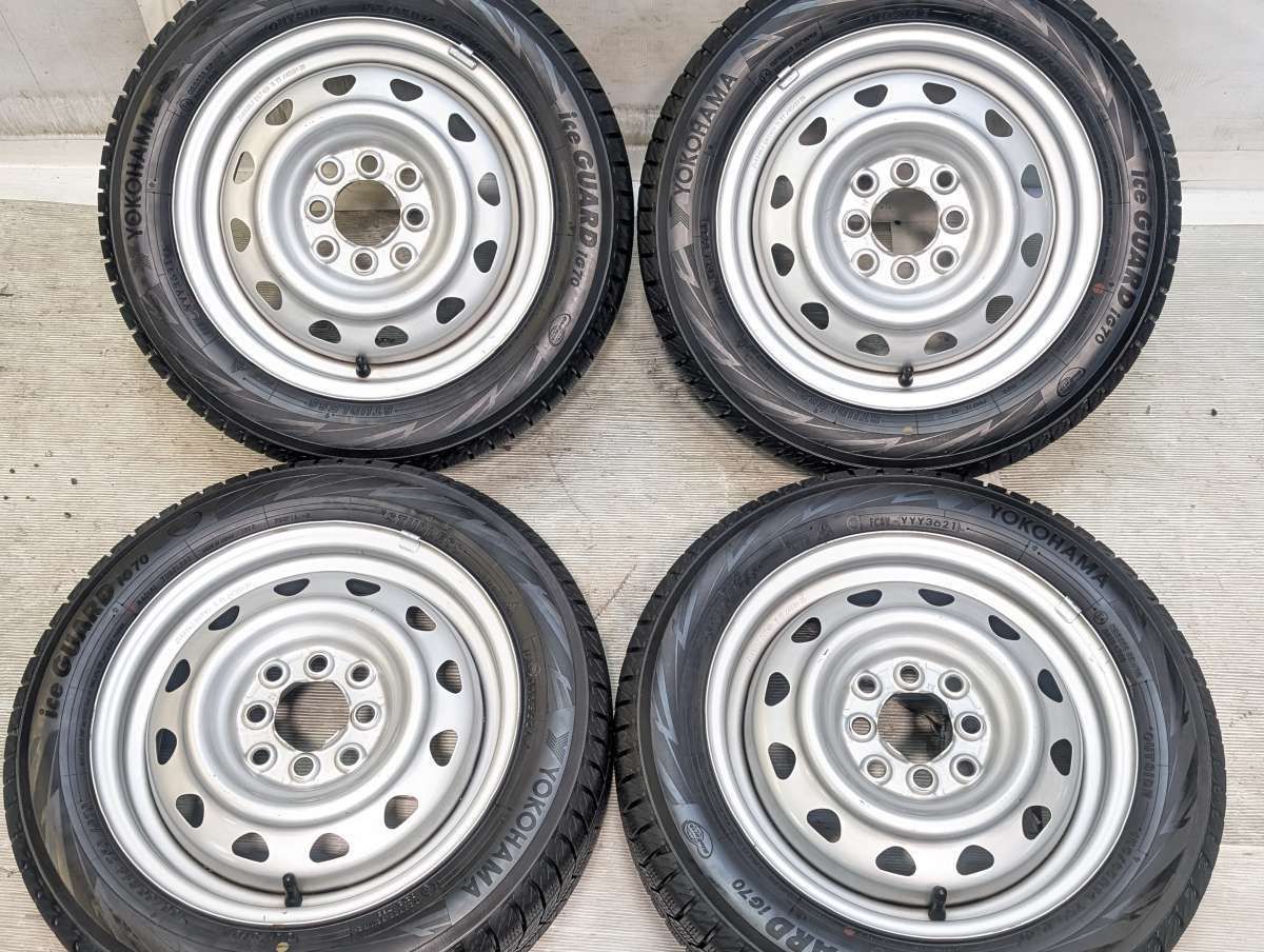 155/65R14 ヨコハマ アイスガード iG70 MN 14x4.5 100/114.3-4穴 中古