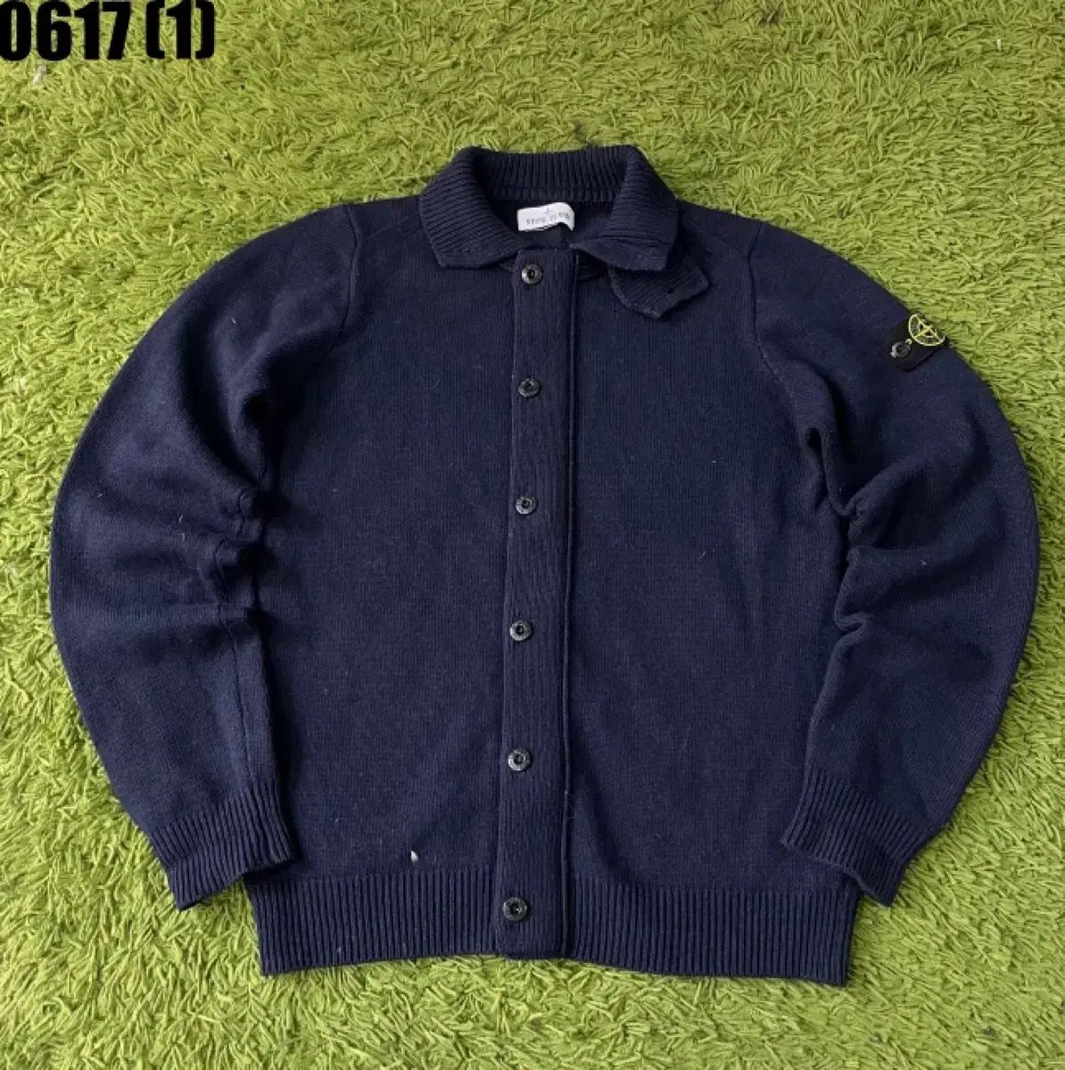 STONE ISLAND ストーンアイランド ニット カーディガン 成人 S ジュニア 14/170