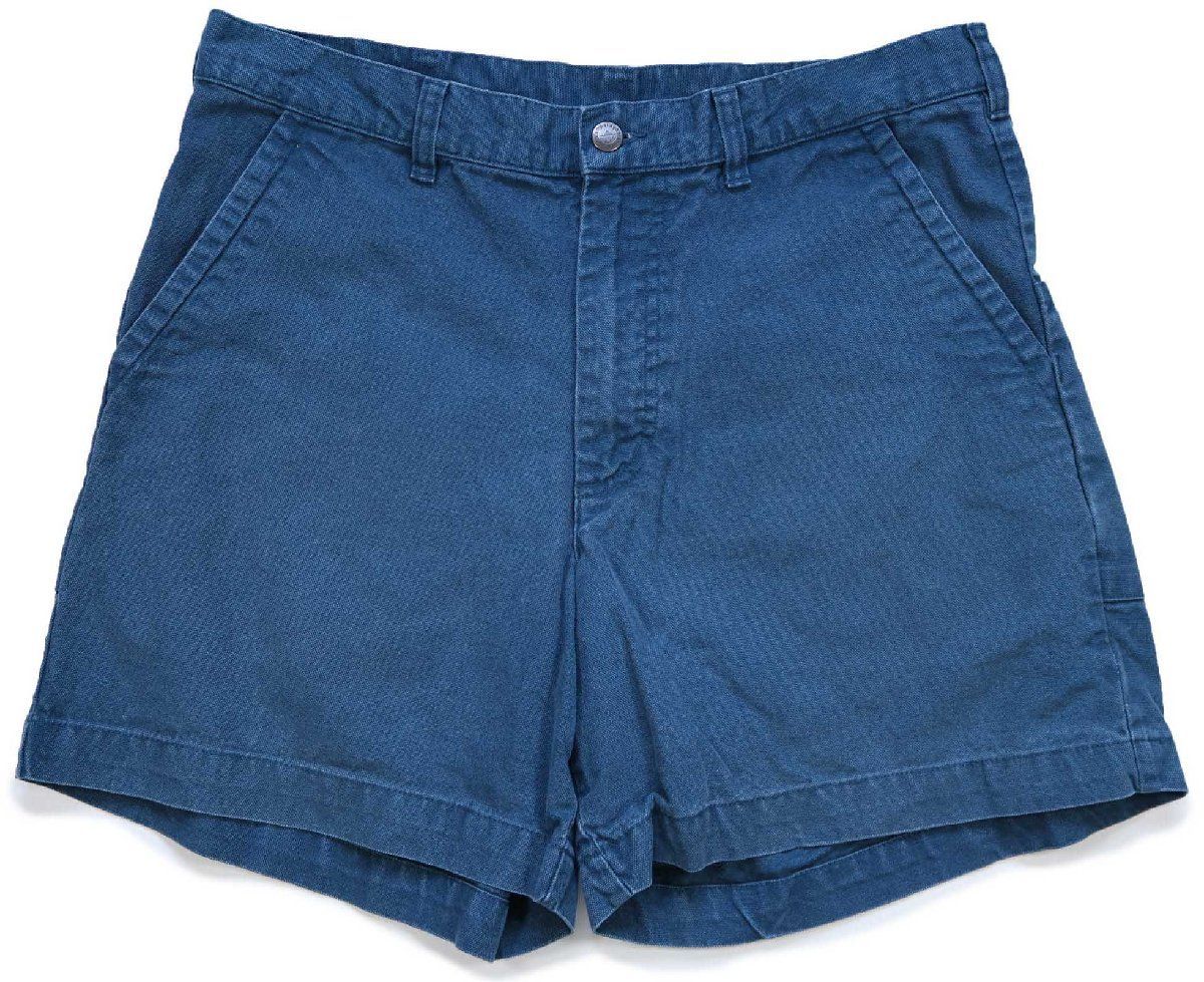 patagoniaパタゴニア Stand Up Shorts オーガニックコットン スタンドアップ ショーツ 青緑 W35★ショートパンツ アウトドア キャンバス