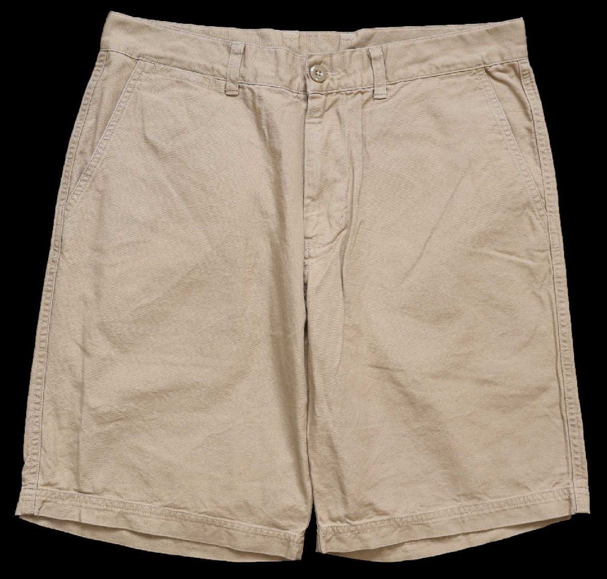 patagoniaパタゴニア Duck Shorts オーガニックコットン ライトダック地 ショートパンツ RKH レトロカーキ W34★ショーツ ハーフ