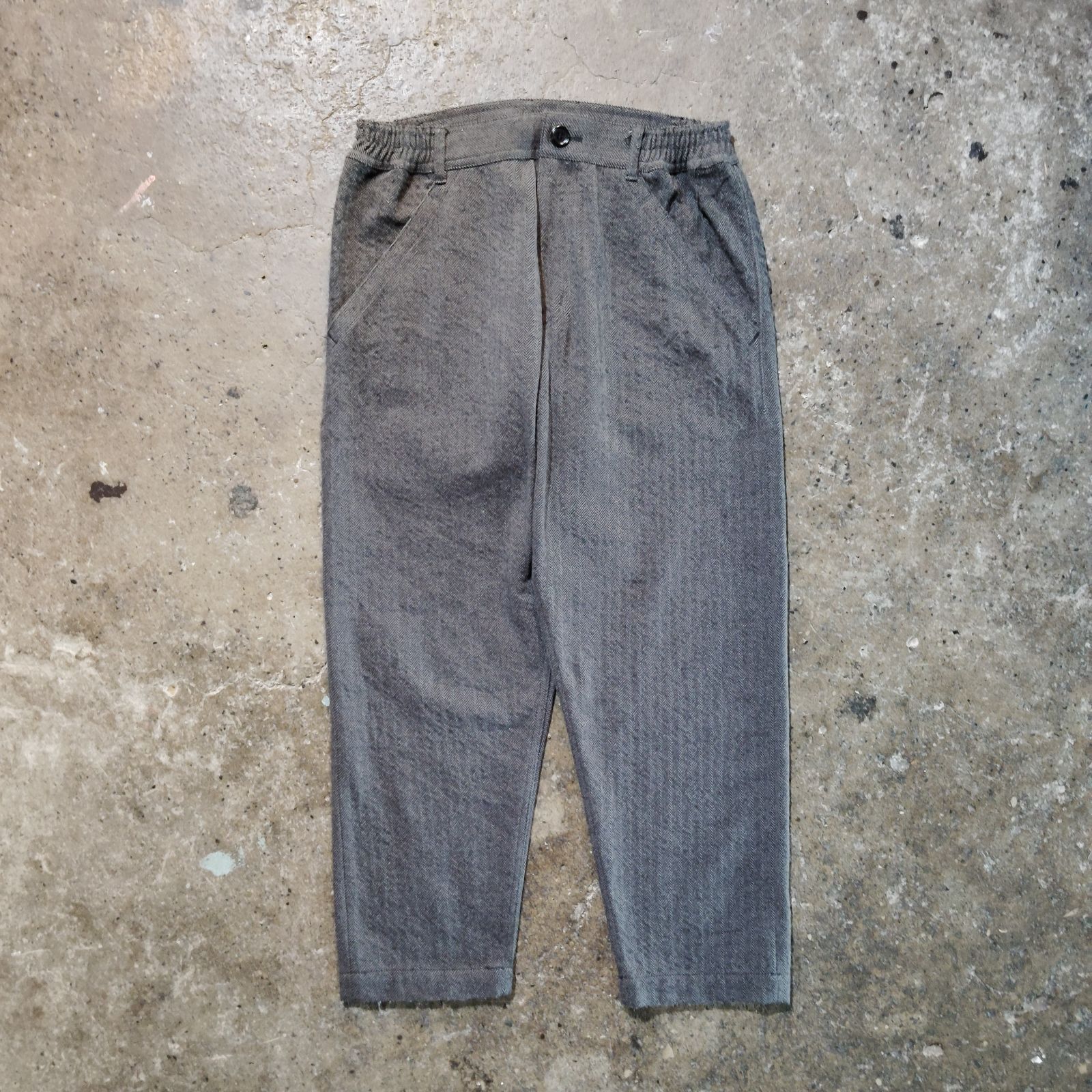 COMME des GARCONS HOMME DEUX 23aw ヘリンボーンイージーテーパード 