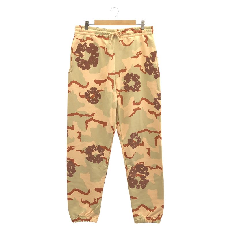 【中古】Denim Tears The Cotton Wreath Sweatpant Tan Camo L マルチカラー デニムティアーズ[10]