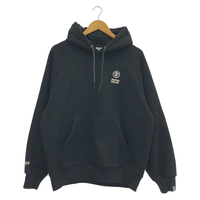 中古】AAPE BY A BATHING APE Aaper ロゴパーカー S AAPSWMB324XXN