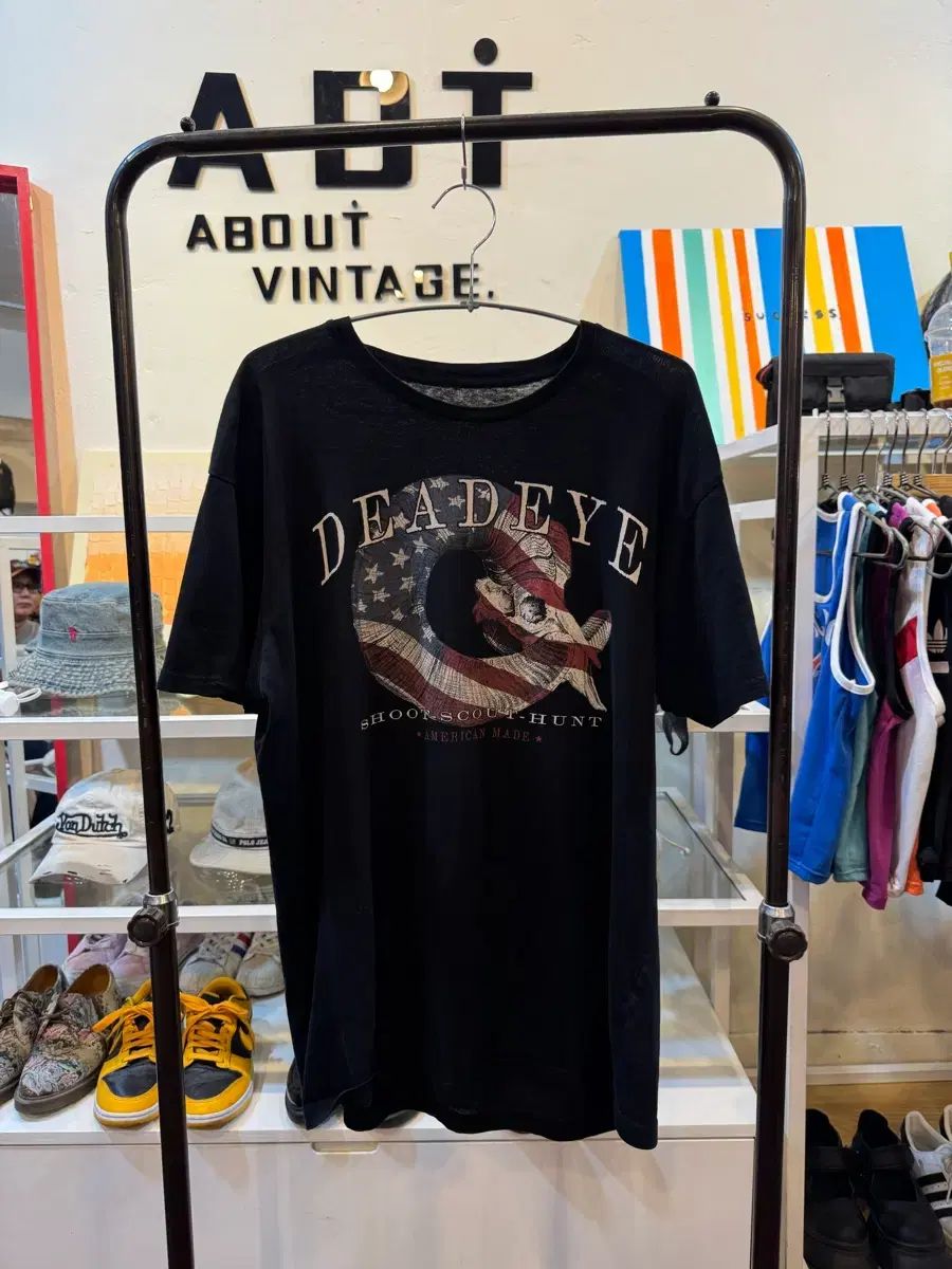 USA製 Deadeye Patriot 半袖 Tシャツ ブラック L