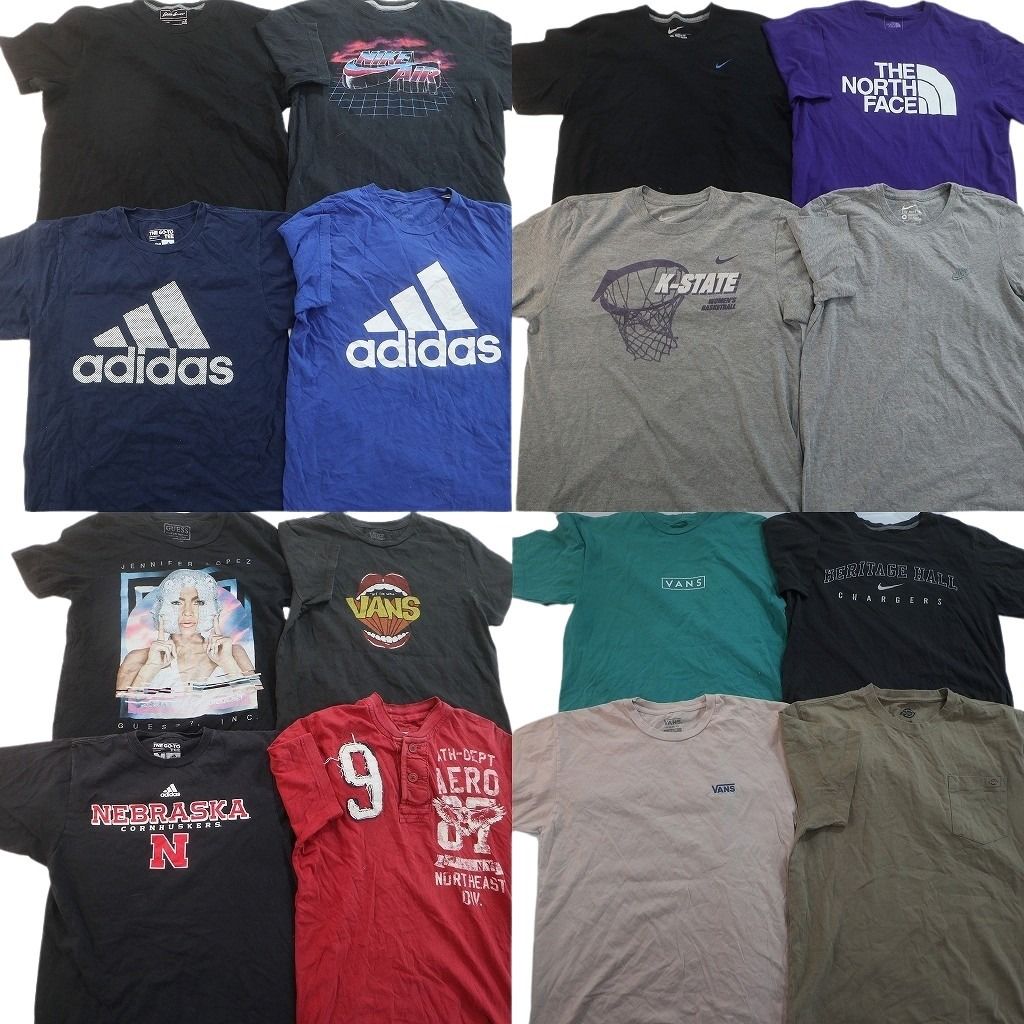 古着卸 まとめ売り ブランドMIX Tシャツ 16枚セット ( メンズ M