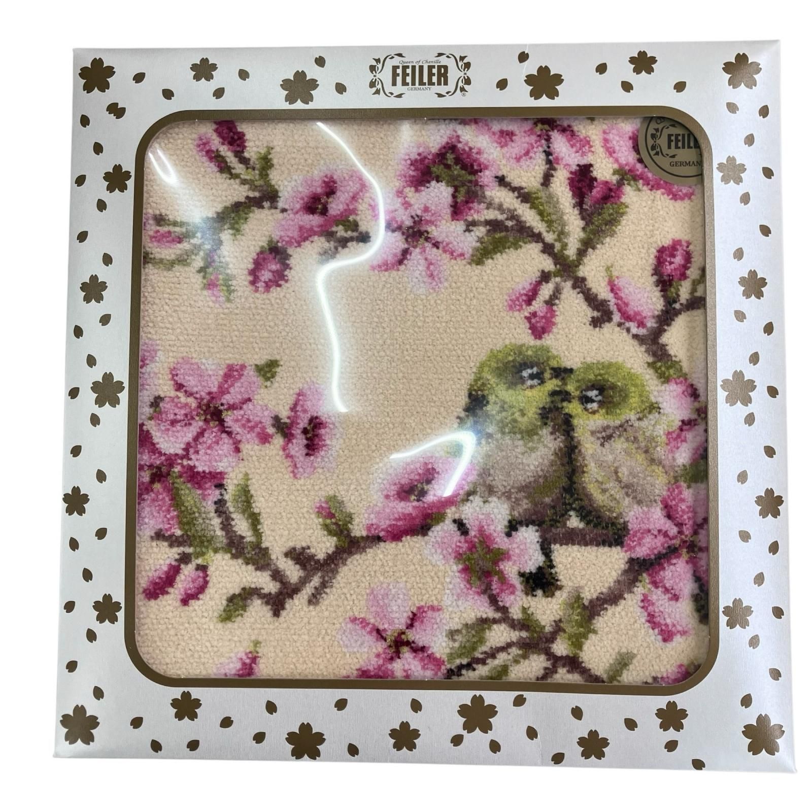 186000 新品未使用 FEILER フェイラー タオルハンカチ SAKURA