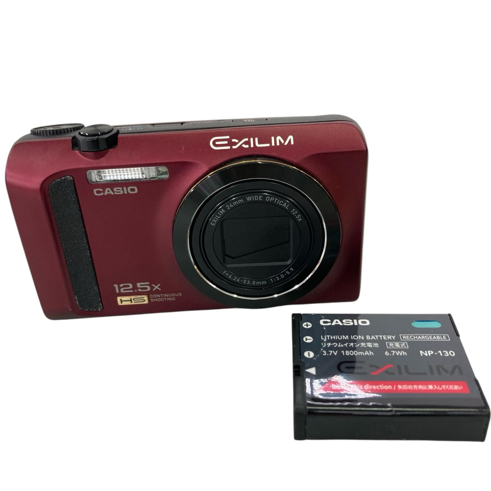 186000 現状品 CASIO カシオ EXILIM　デジタルカメラ　EX-ZR300