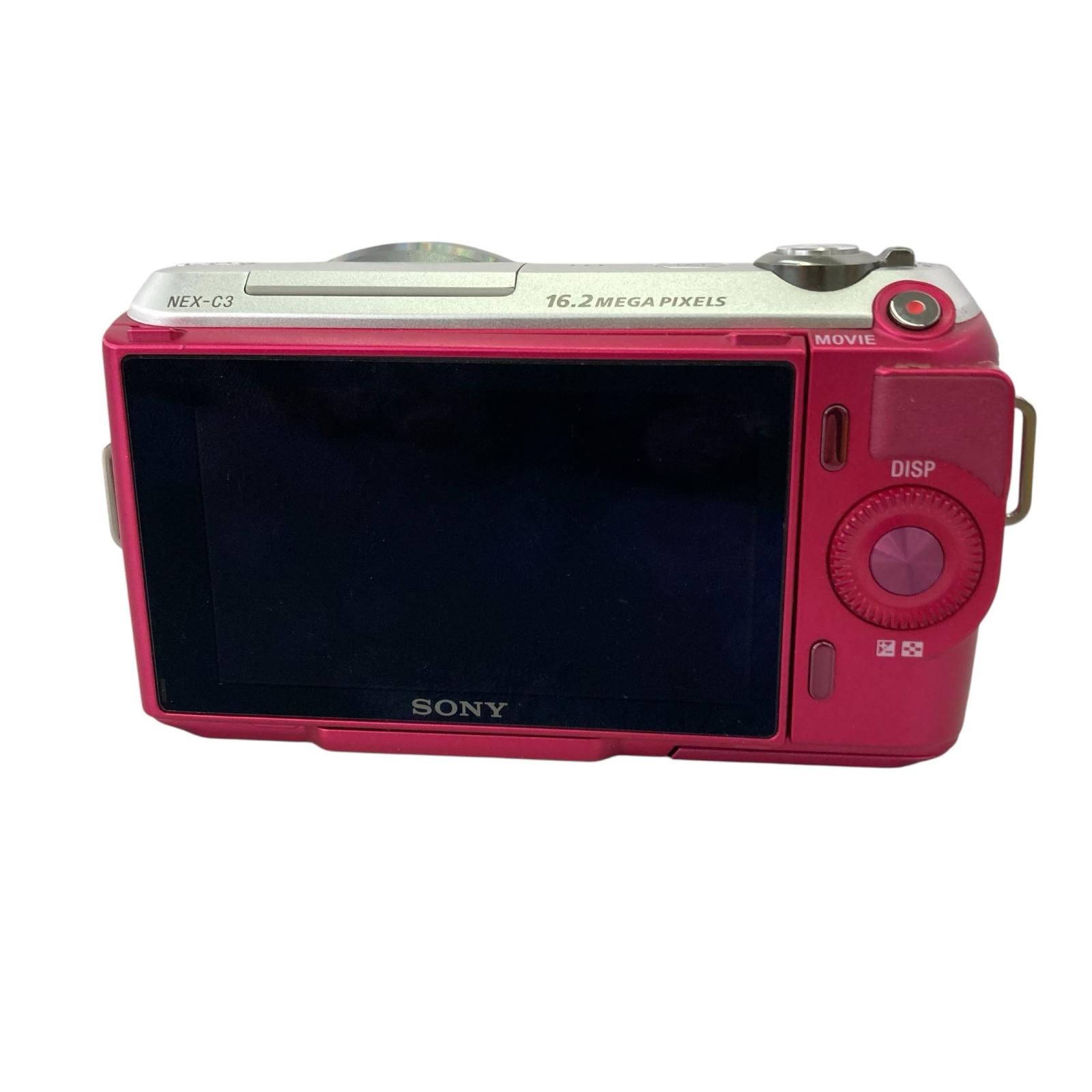 186000 現状品 sonny ソニー ミラーレス一眼カメラ NEX-C3 ズーム