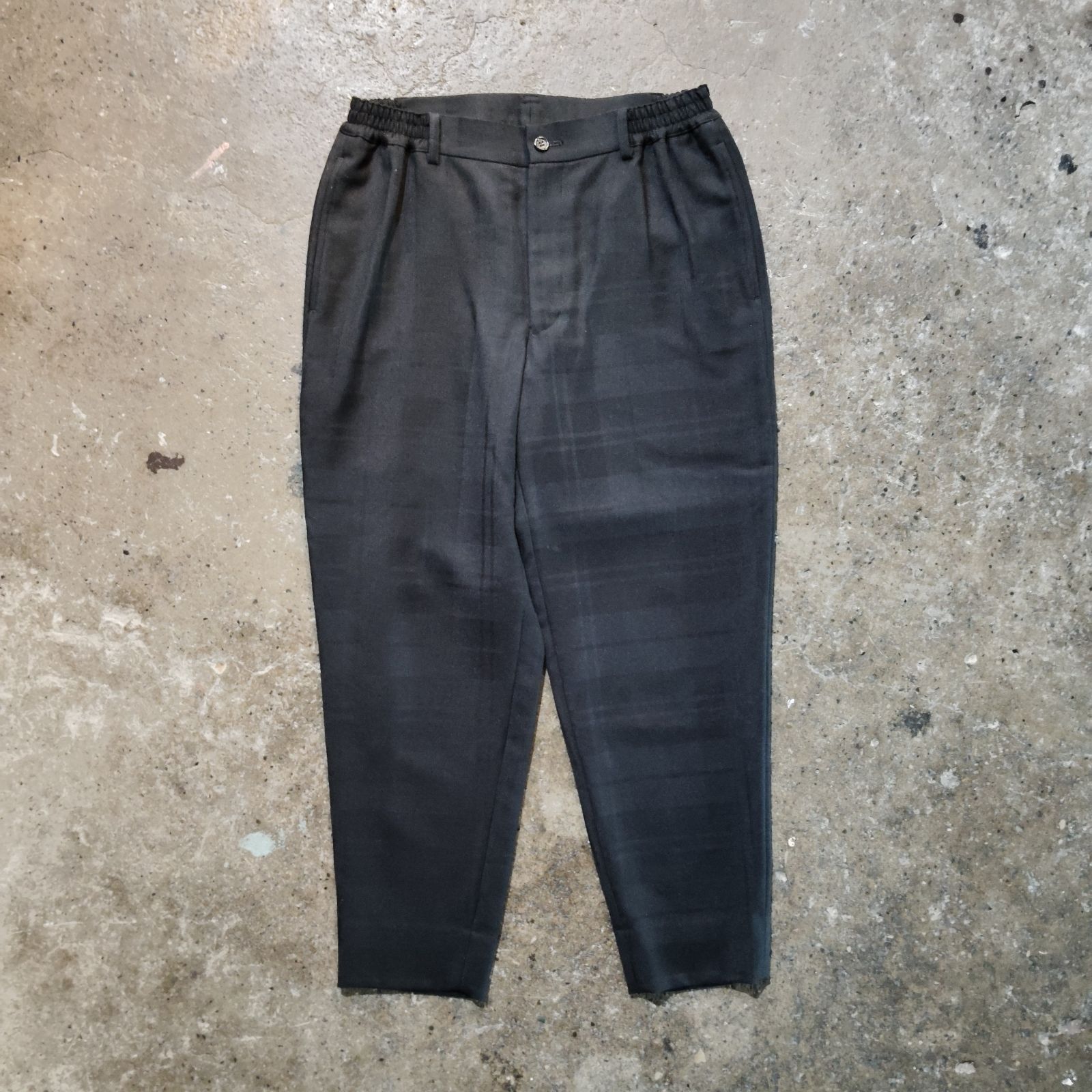 COMME des GARCONS HOMME DEUX 23aw チェック柄イージーテーパード 