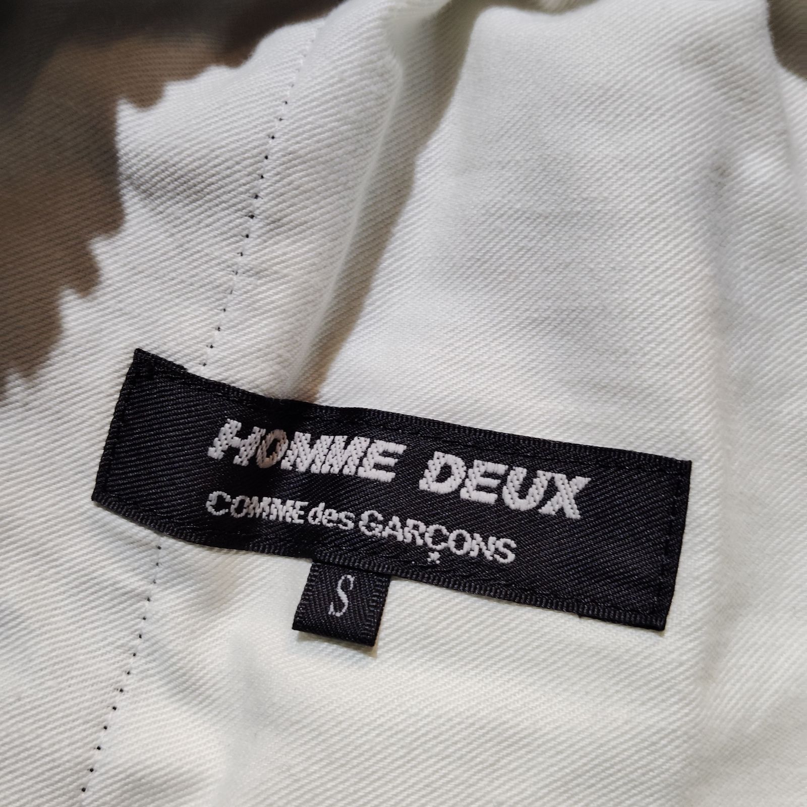 COMME des GARCONS HOMME DEUX 23aw チェック柄イージーテーパード