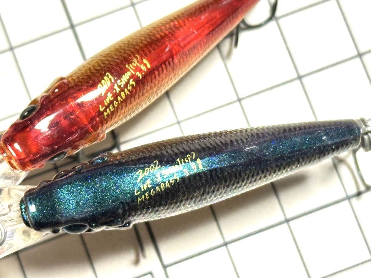 メガバス スモルト 9個セット MEGABASS メガバス ハード ルアー 9点セット LIVE-X SMOLT ライブX
