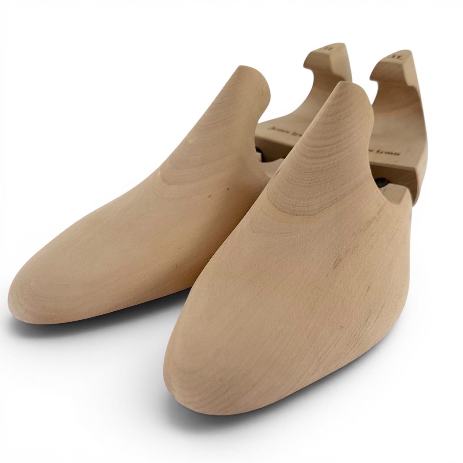 ドンドン見直し】極美品△John Lobb ジョンロブ 木製 ロゴ刻印 シュー