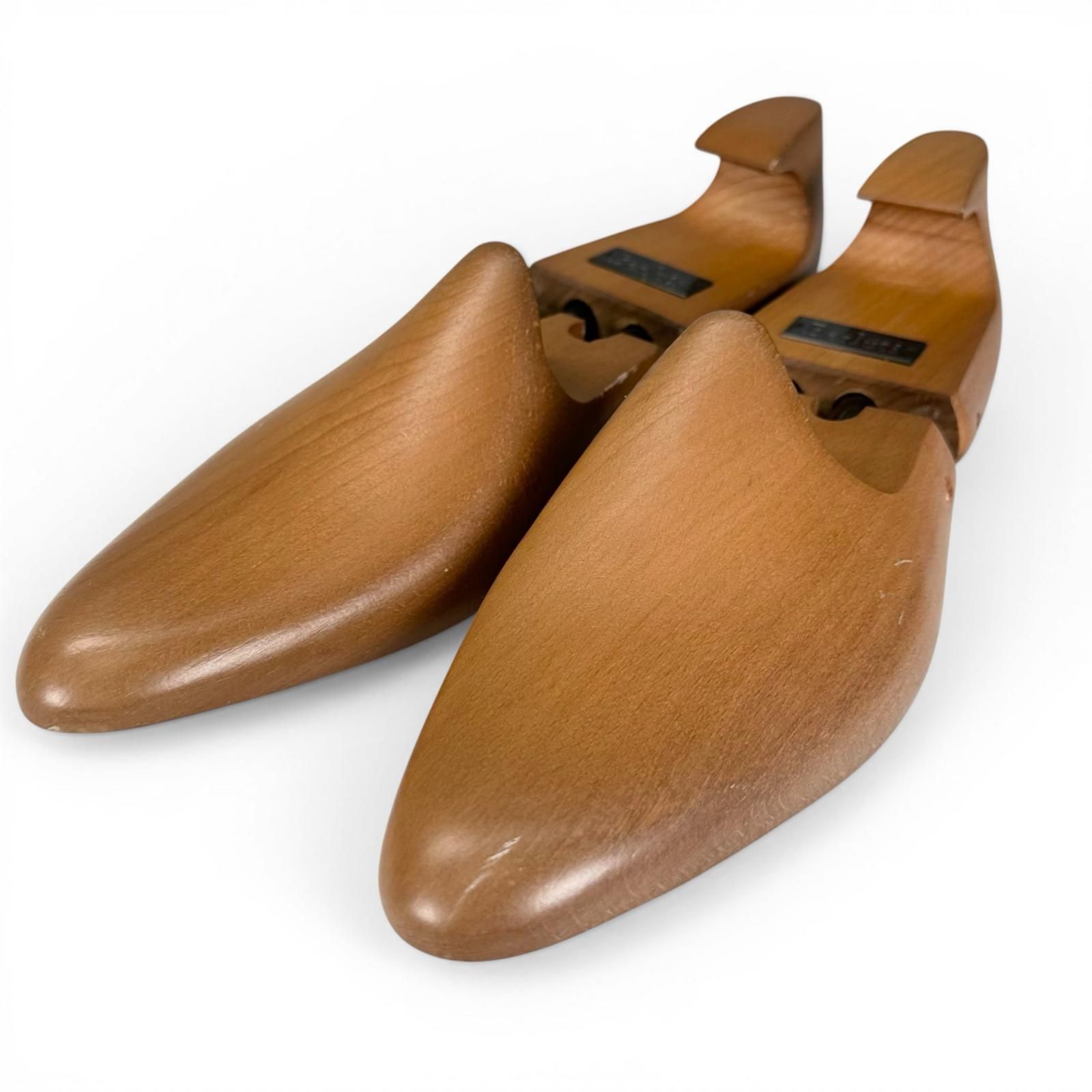 ドンドン見直し】美品△BERLUTI ベルルッティ 木製 ロゴ刻印 シュー