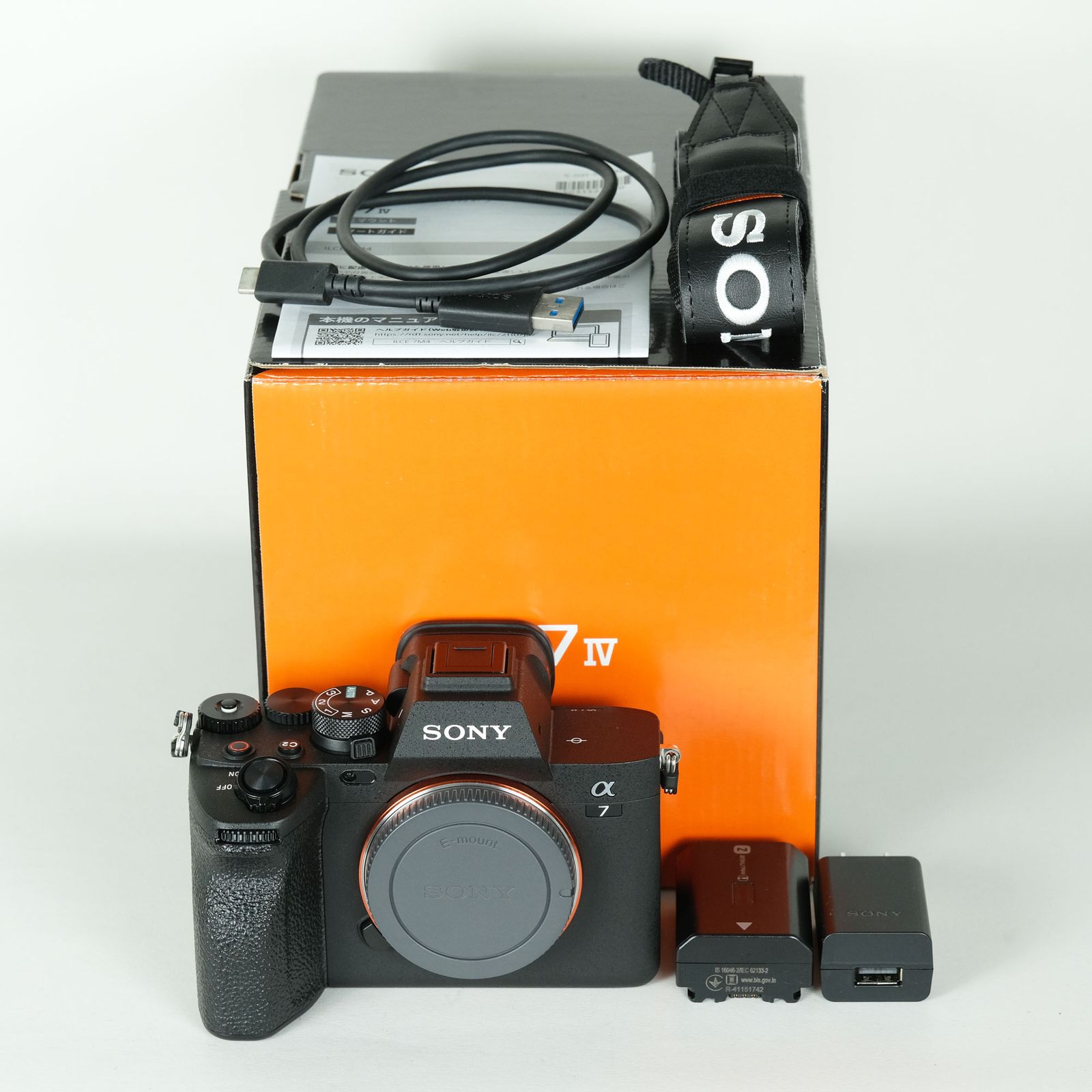 [美品 | シャッター数38,558回｜チャージャー付] SONY α7 IV（ILCE-7M4） [ボディ] | SONY Eマウント
