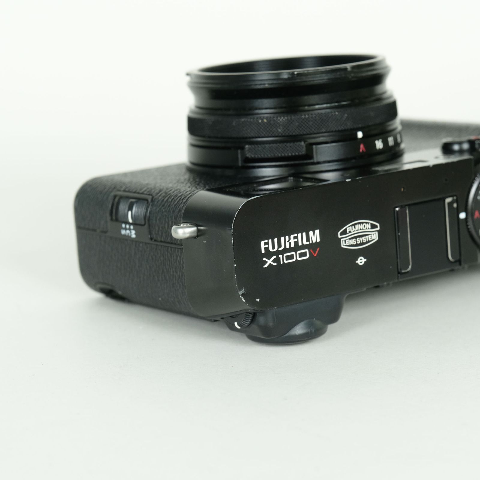 並品 | シャッター数11,900回] FUJIFILM X100V ブラック | コンパクト