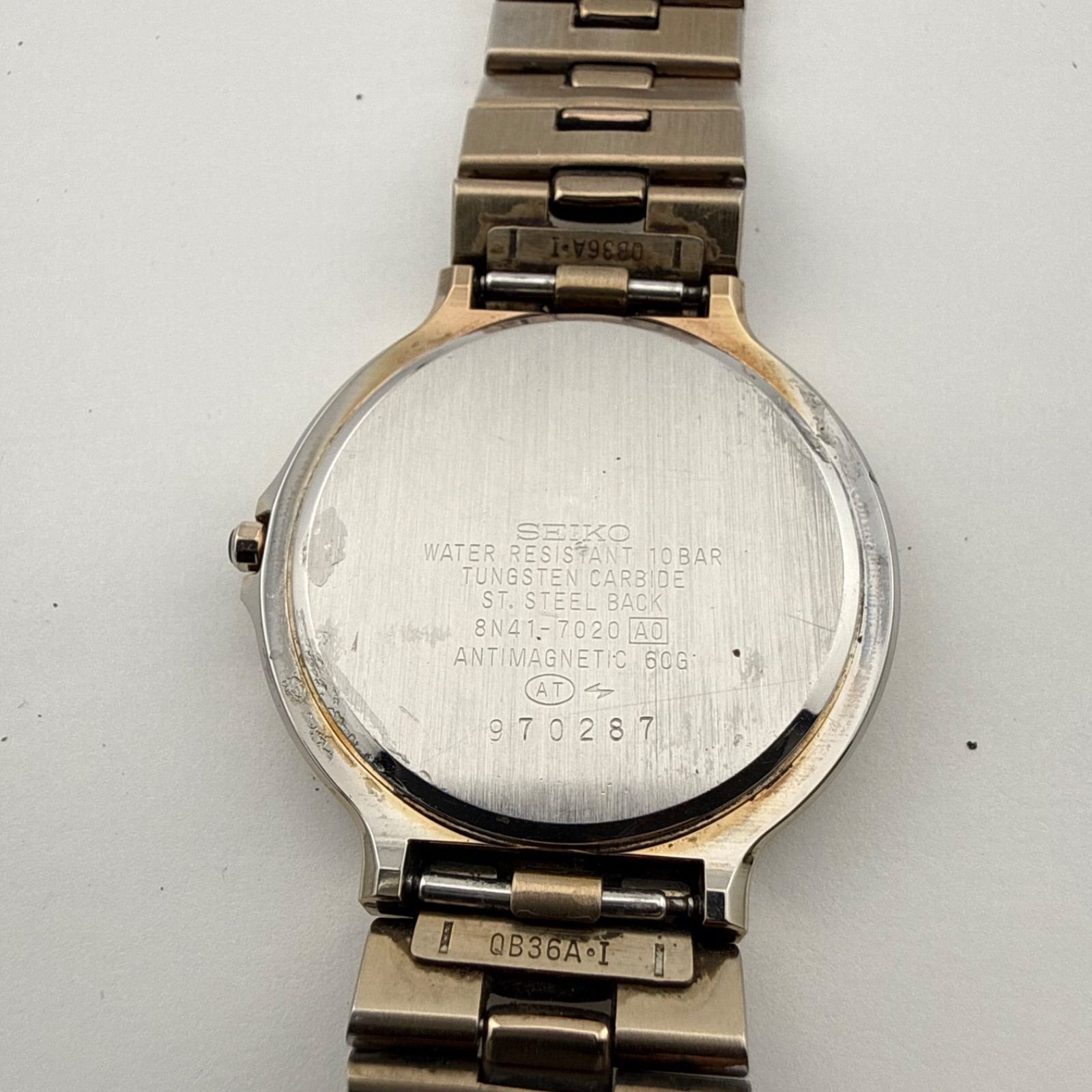 SEIKO 8N41-7020 セイコー DOLCE ドルチェ TUNGSTEN タングステン