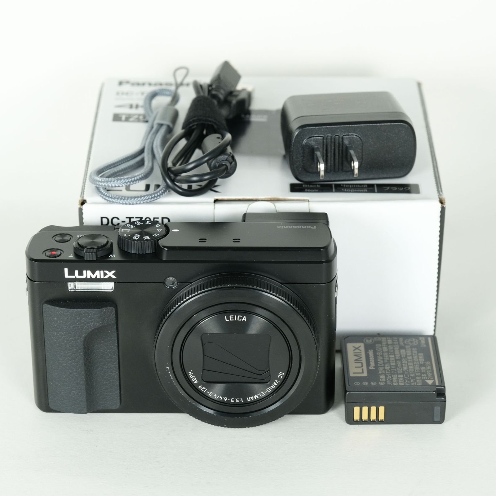 良品] Panasonic LUMIX DC-TZ95D ブラック | コンパクトデジタルカメラ