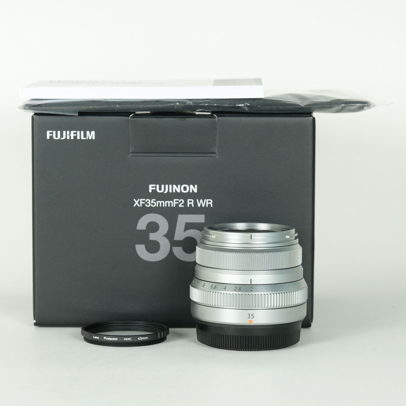 [美品 | フィルター付] FUJIFILM XF35mmF2 R WR [シルバー] | FUJIFILM Xマウント