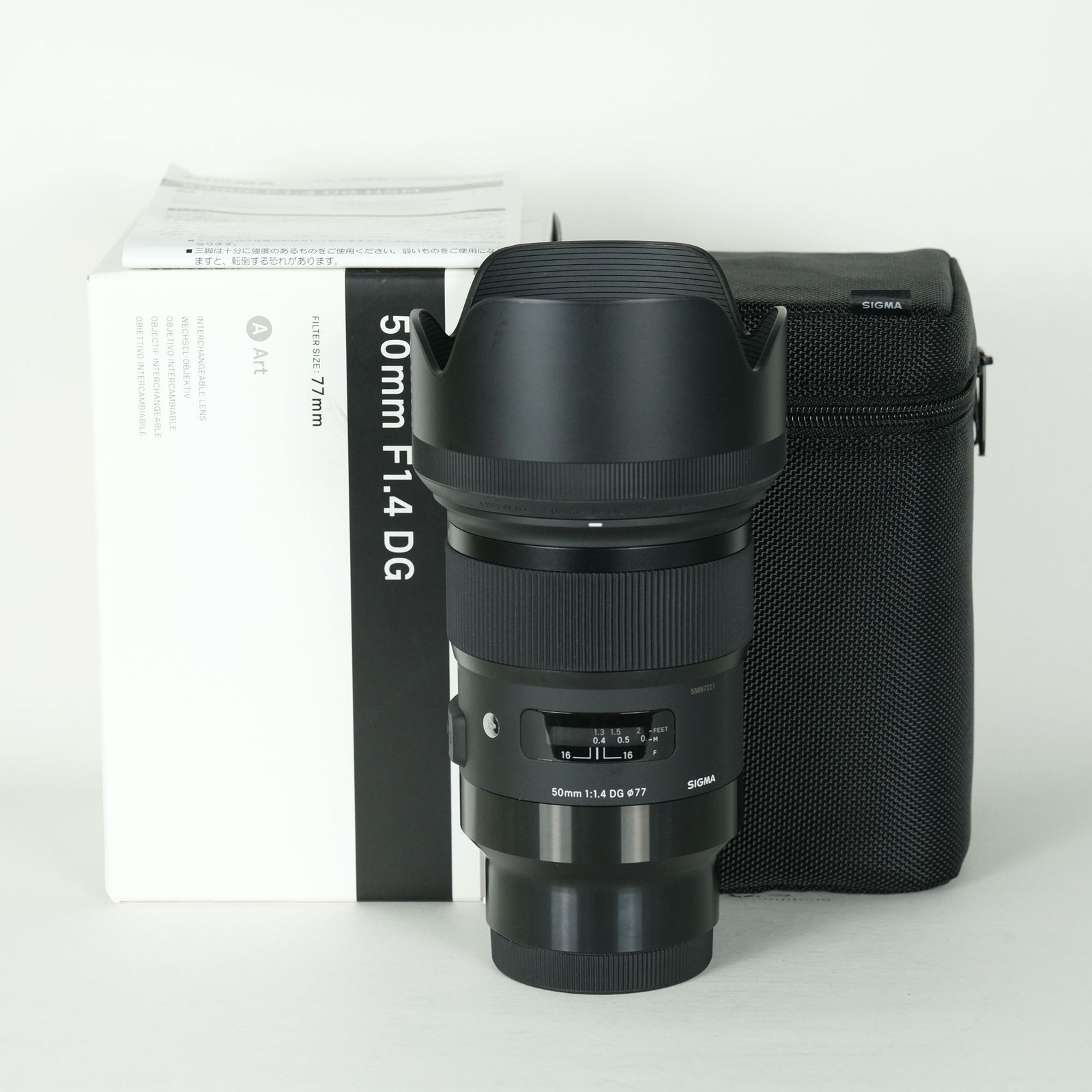 [美品] SIGMA 50mm F1.4 DG HSM｜Art [ソニーE用] | SONY Eマウント