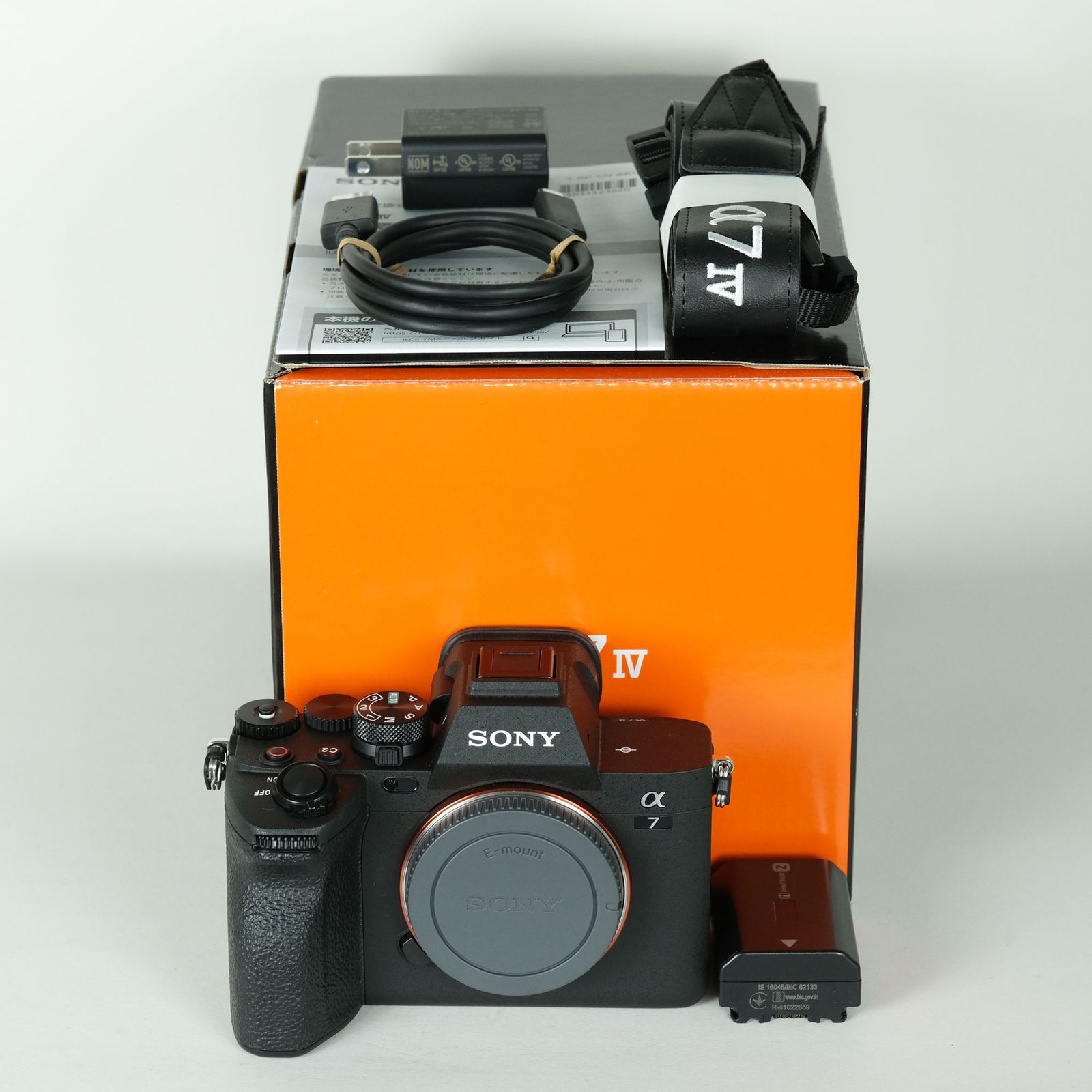 美品 | シャッター数5,059回] SONY α7 IV（ILCE-7M4） [ボディ] | SONY