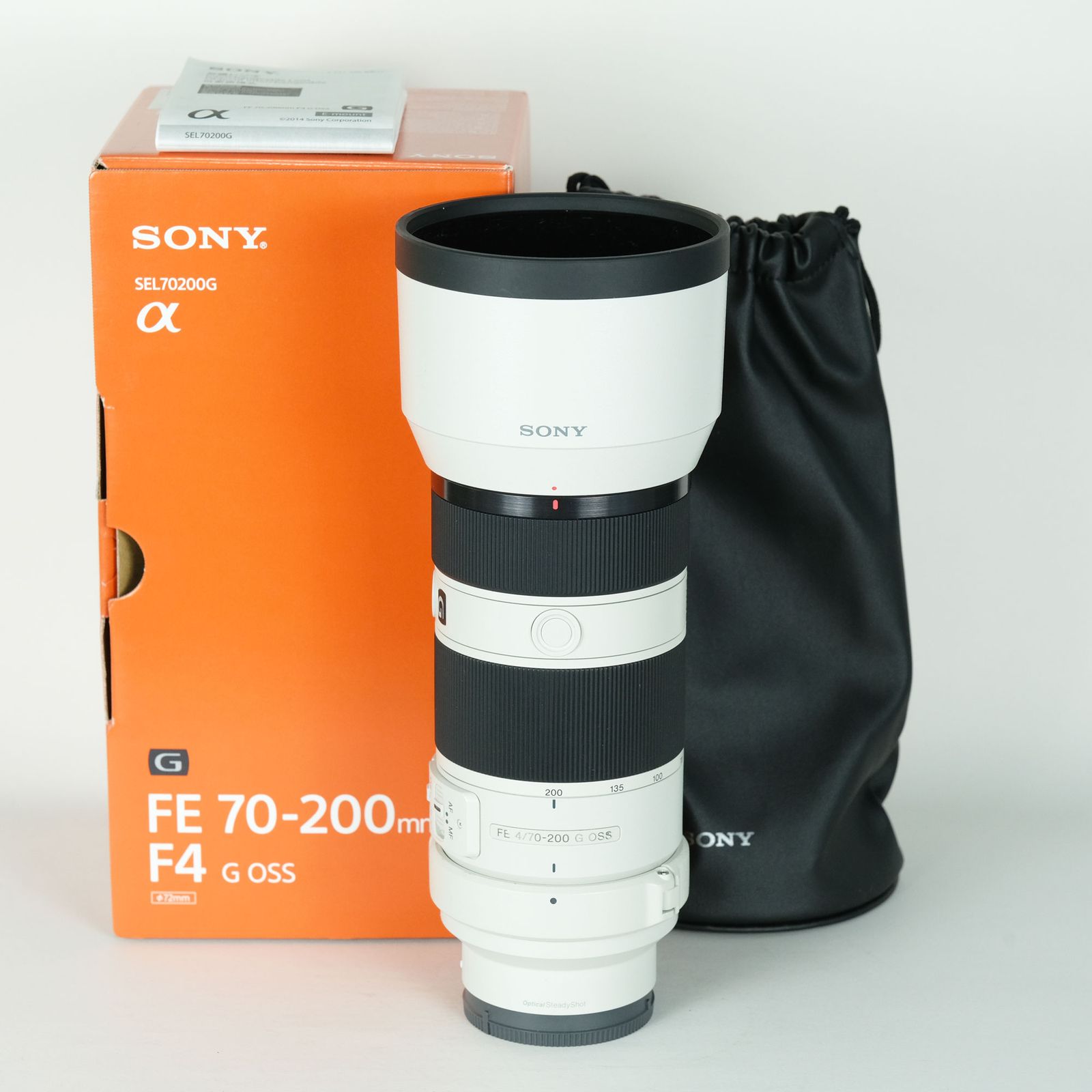 [美品] SONY FE 70-200mm F4 G OSS SEL70200G | SONY Eマウント