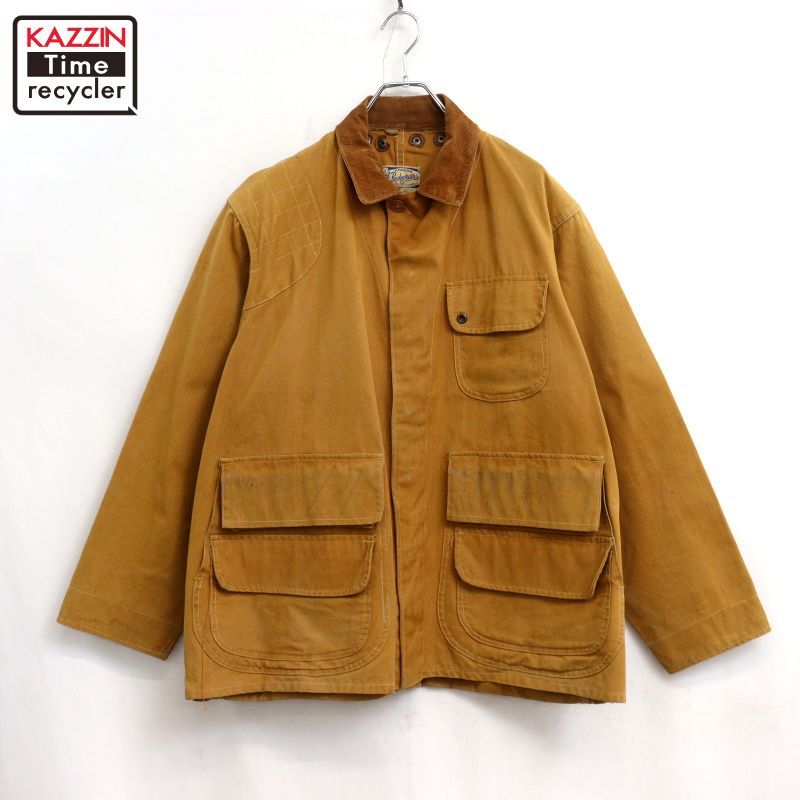 50s vintage HINSON ヒンソン Bodyguard ダック ハンティングジャケット メンズ XLサイズ相当 ビッグサイズ オーバーサイズ