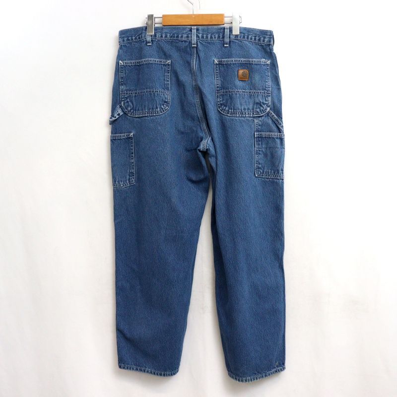 そ*ー様 Carhartt 90s 00s vintage ペインターデニム 00s USA製 Carhartt デニム ペインターパンツ メンズ Lサイズ相当