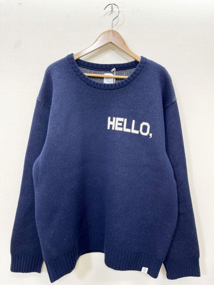 新品 BEDWIN & THE HEARTBREAKERS ベドウィン L/S C-NECK JACQUARD SWEATER 