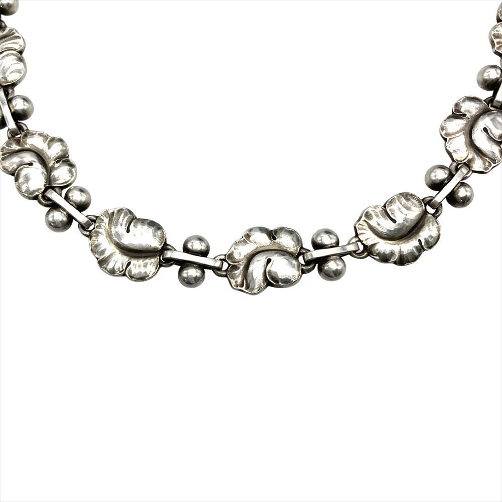ジョージジェンセン Georg Jensen ムーンライトグレープ ネックレス 96A SV925 61.6g シルバー ユニセックス【中古】