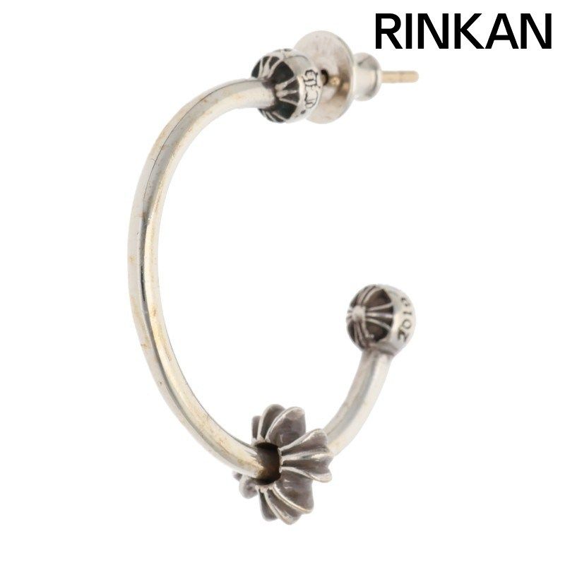 クロムハーツ SPINNER HOOP MINI シルバーピアス メンズ