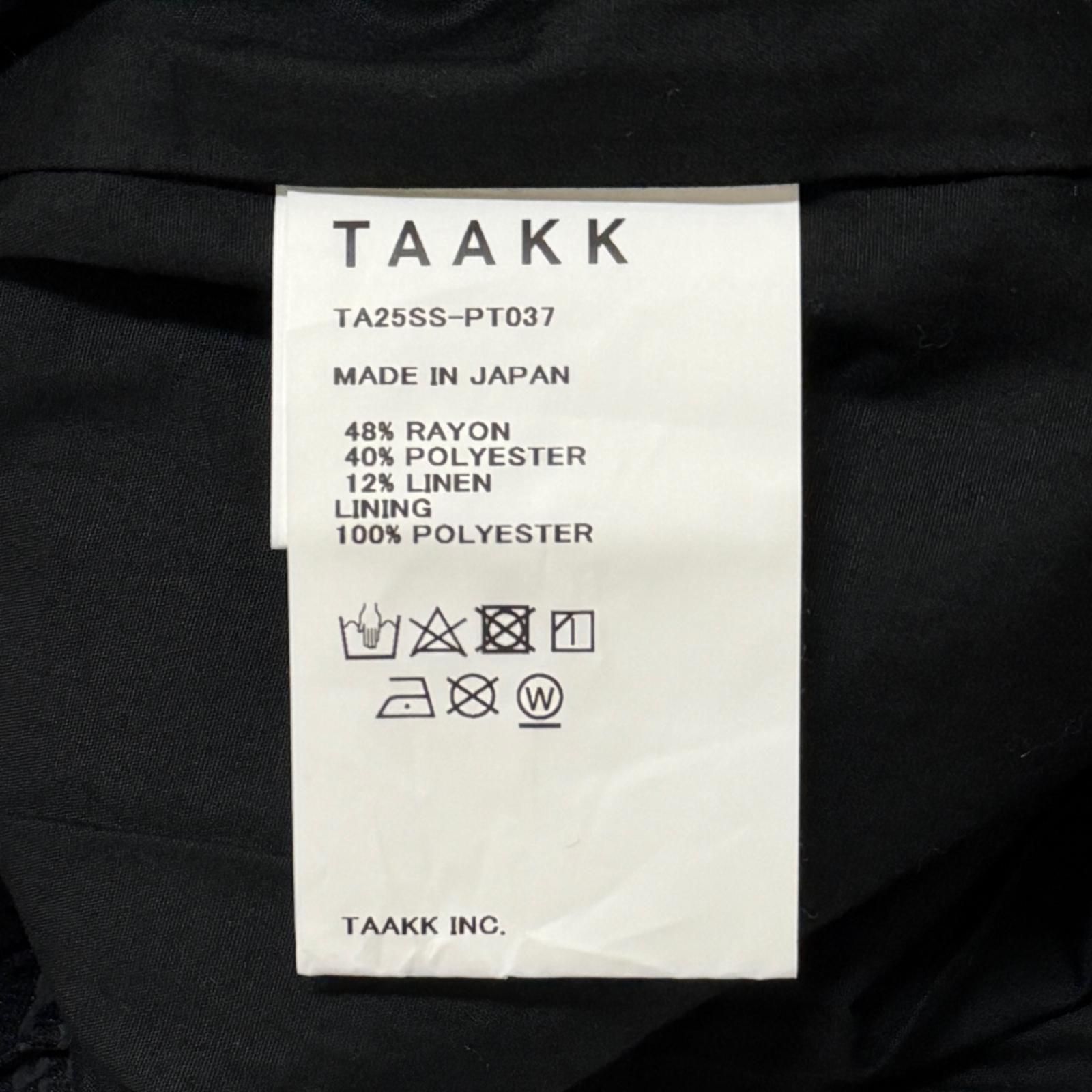 参考上代43000円 TAAKK 25SS TRANSPARENT TOILE DE JOUY SHORTS