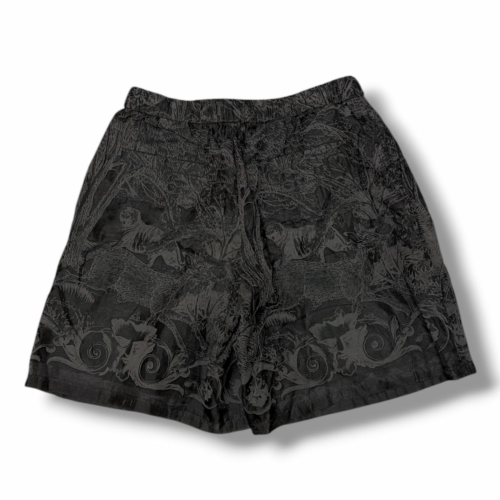 参考上代43000円 TAAKK 25SS TRANSPARENT TOILE DE JOUY SHORTS