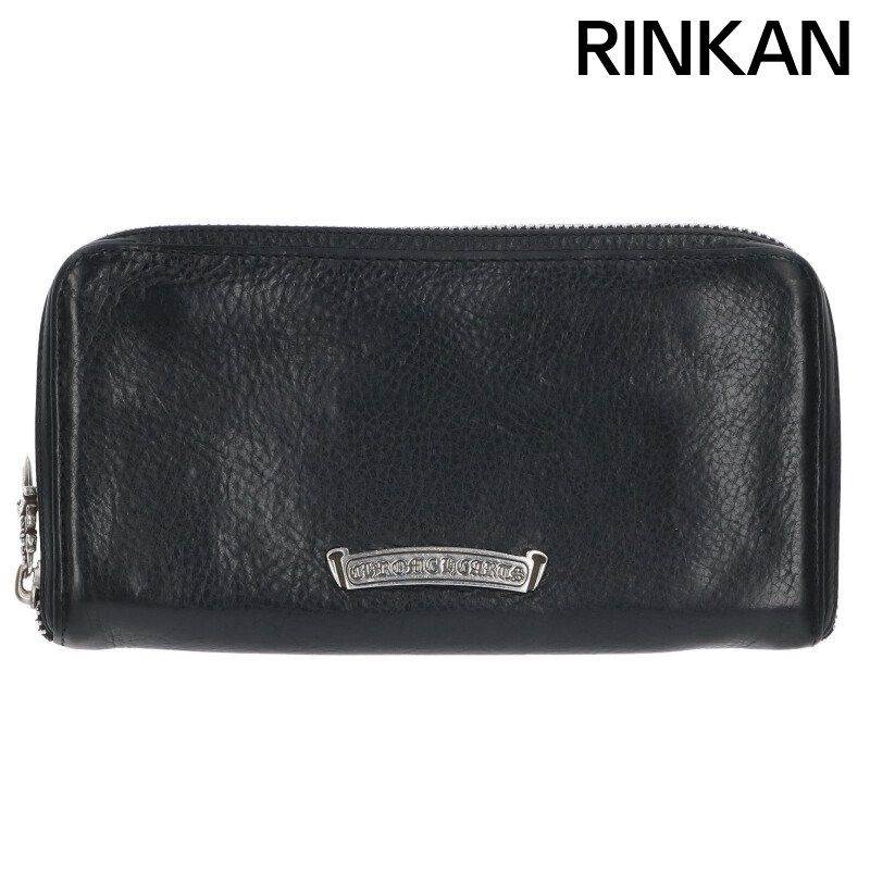 クロムハーツ REC F ZIP ラウンドジップレザーウォレット財布 メンズ