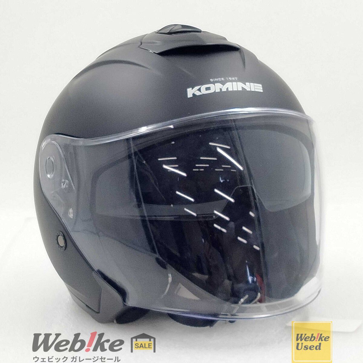 KOMINE HK-172 FL コンポジット FRP ジェットヘルメット 01-172