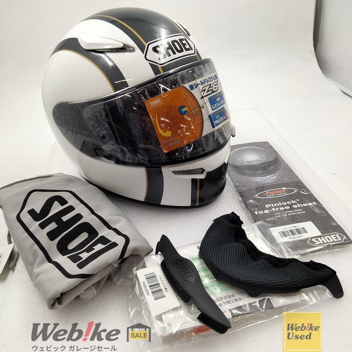 SHOEI Z-6 RING フルフェイスヘルメット | サイズ：LL/XL RXBI32041