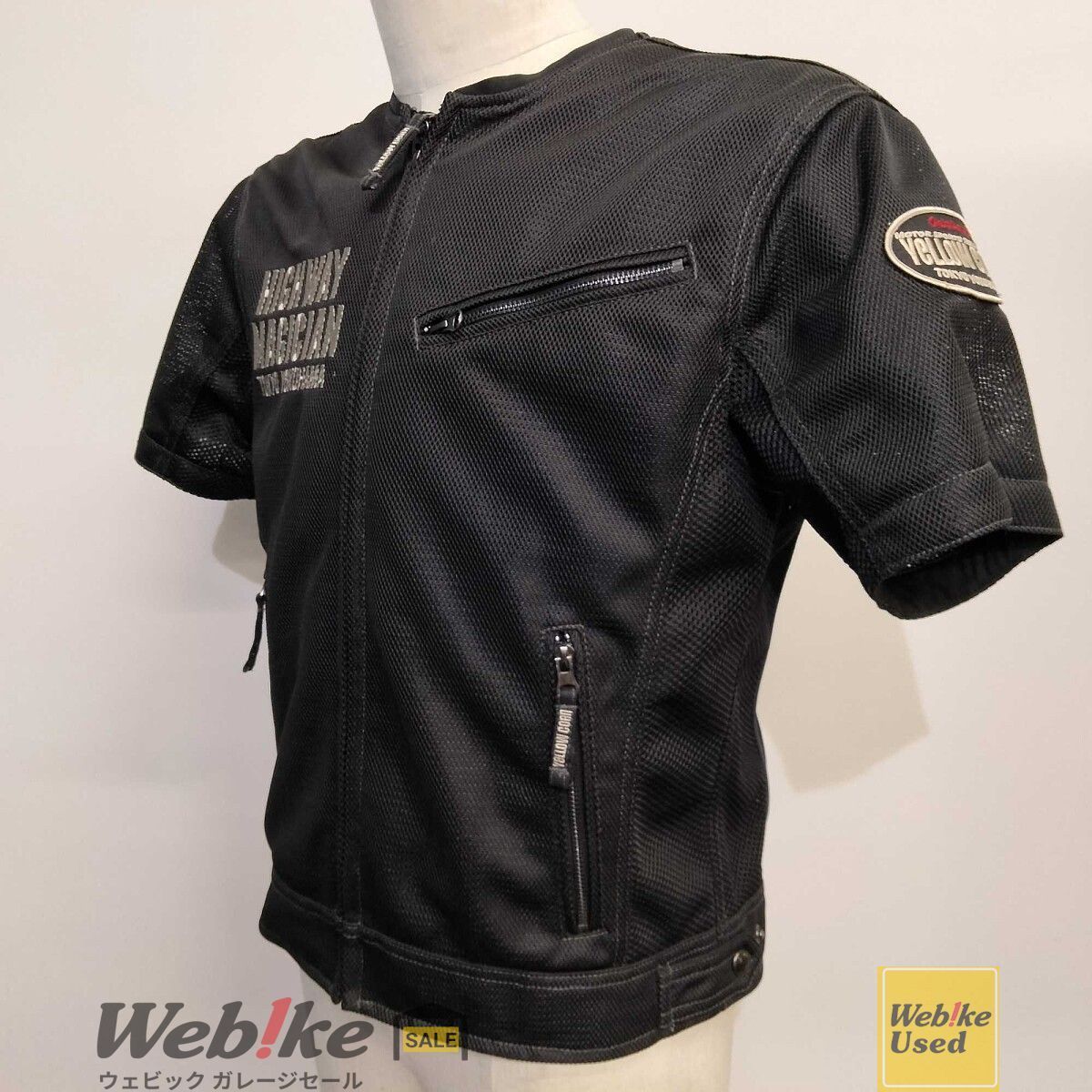 YeLLOW CORN YMT-010 プロテクティブメッシュTシャツ | サイズ：L