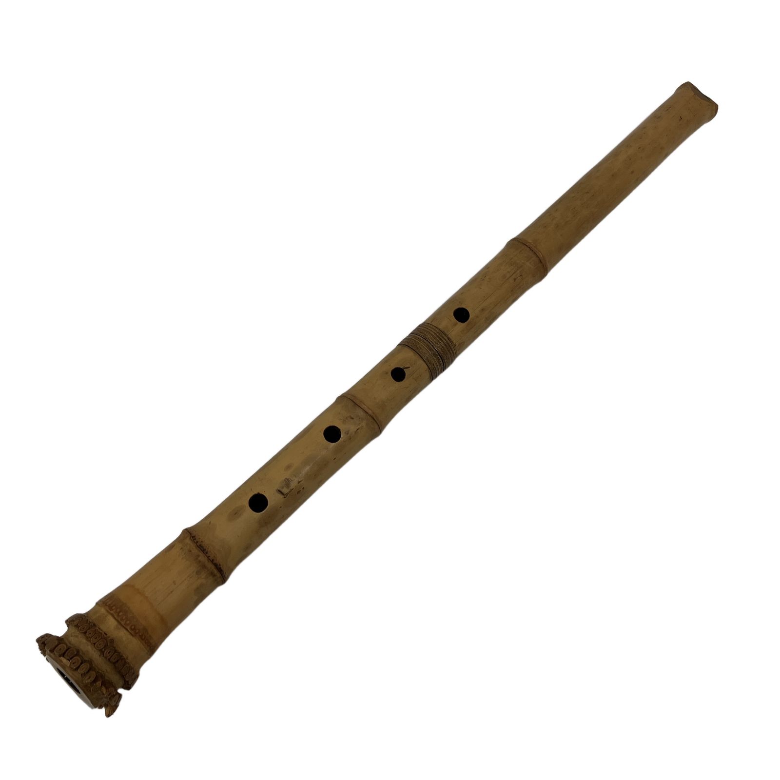 琴古流 竹製 尺八 全長 約61cm 和楽器 約340g 中古 M11369648 - メルカリ
