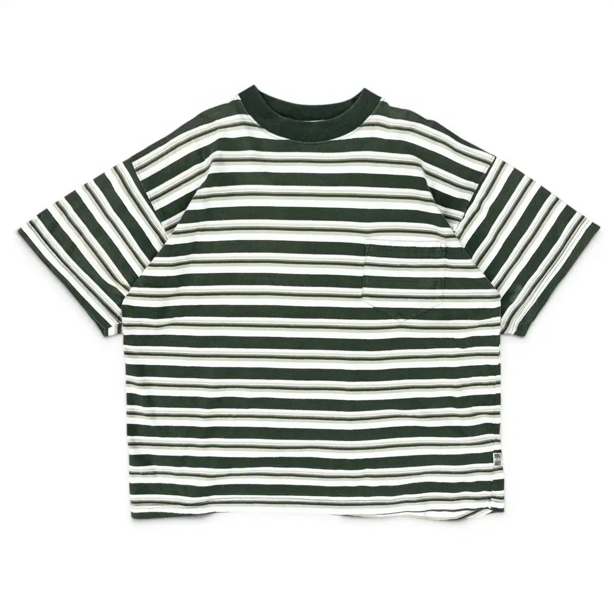 90's Island Force ストライプ Tシャツ S (実寸 105)