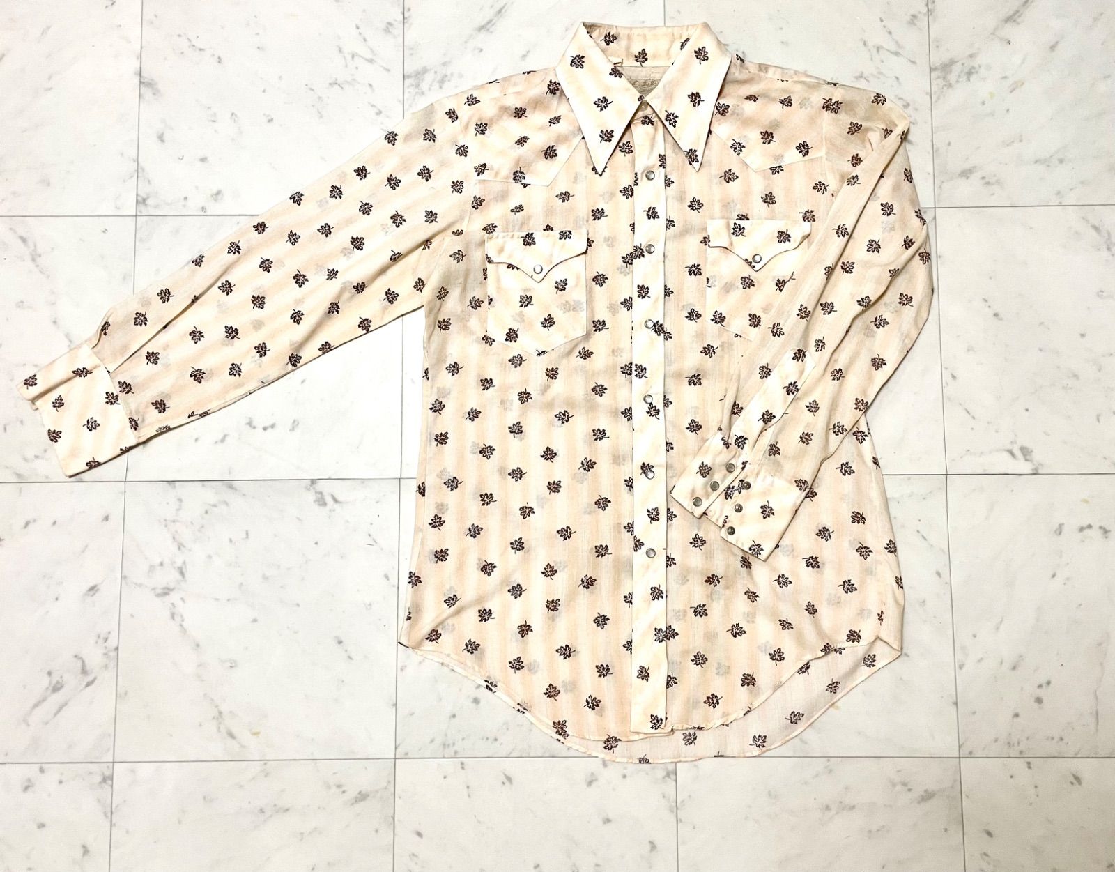 RANCH-MAN ランチマン WESTERNWEAR アメリカ ヴィンテージ ウエスタンシャツ 16-33