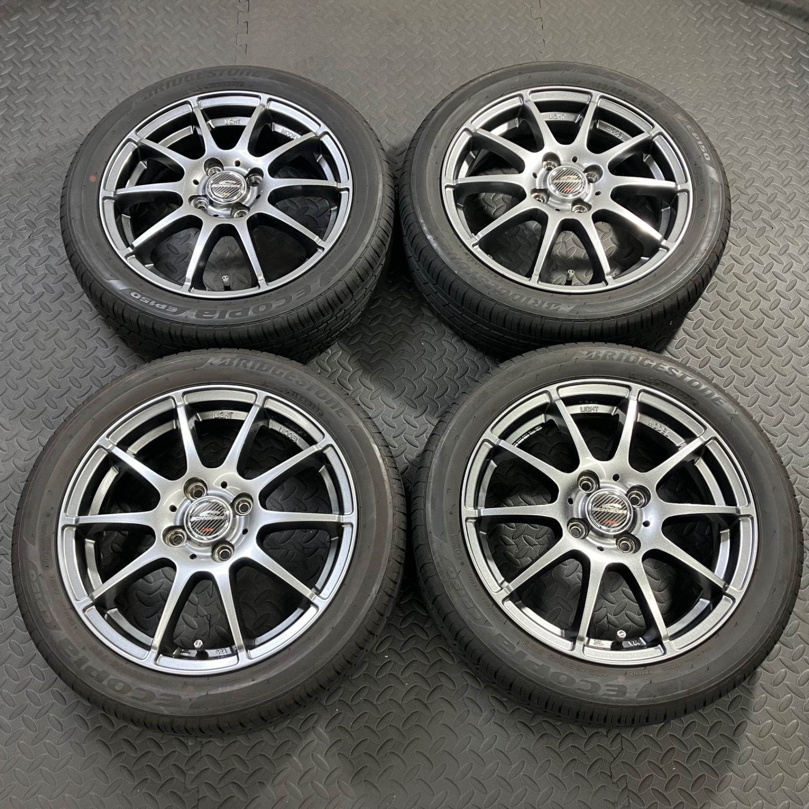 21年製 165/55R15 ブリヂストン エコピア EP150 A-TECH シュナイダー 