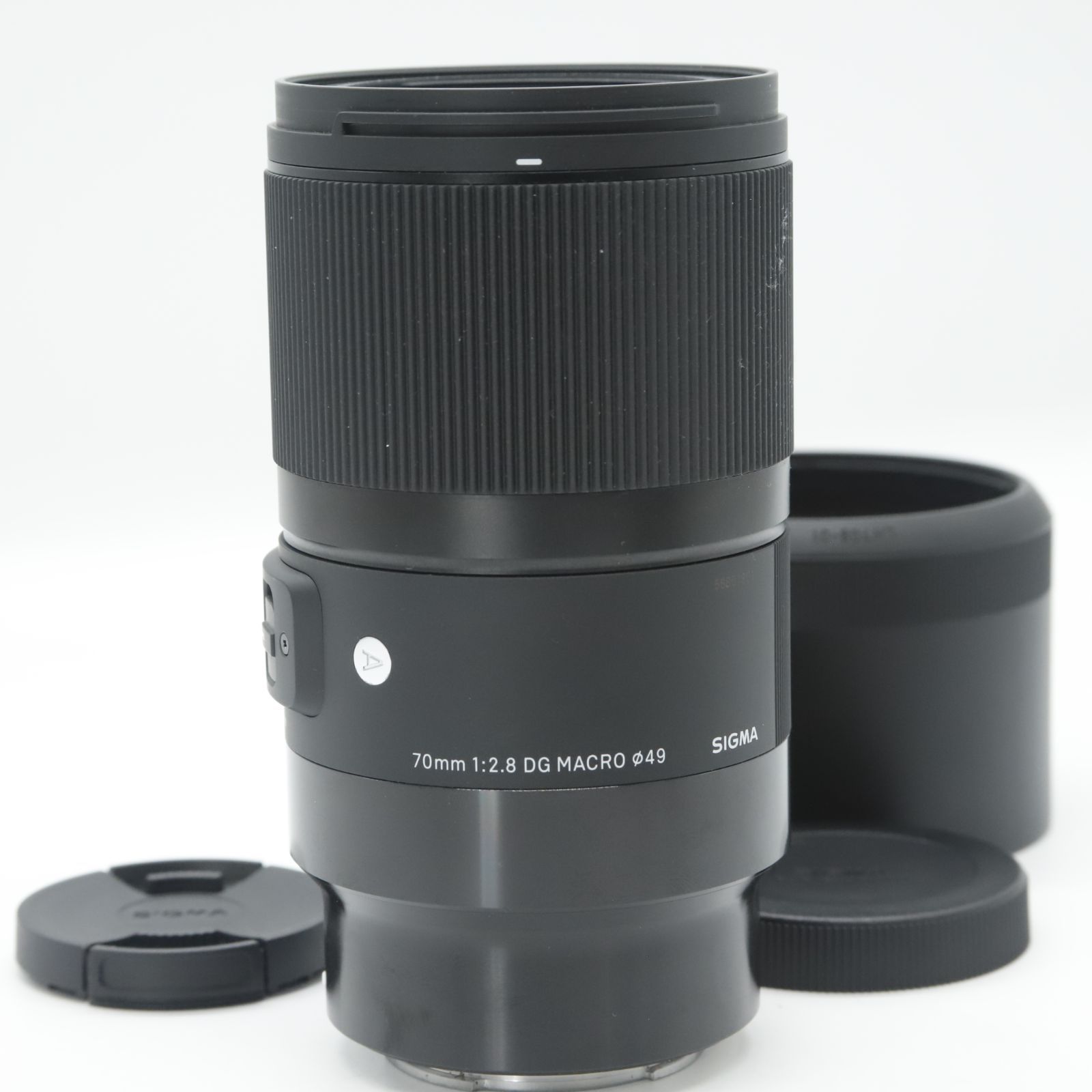 ■美品■ SIGMA シグマ(Sigma) レンズ 70mm F2.8 DG MACRO Sony ソニー Eマウント 単焦点 望遠 フルサイズ ミラーレス用 Art