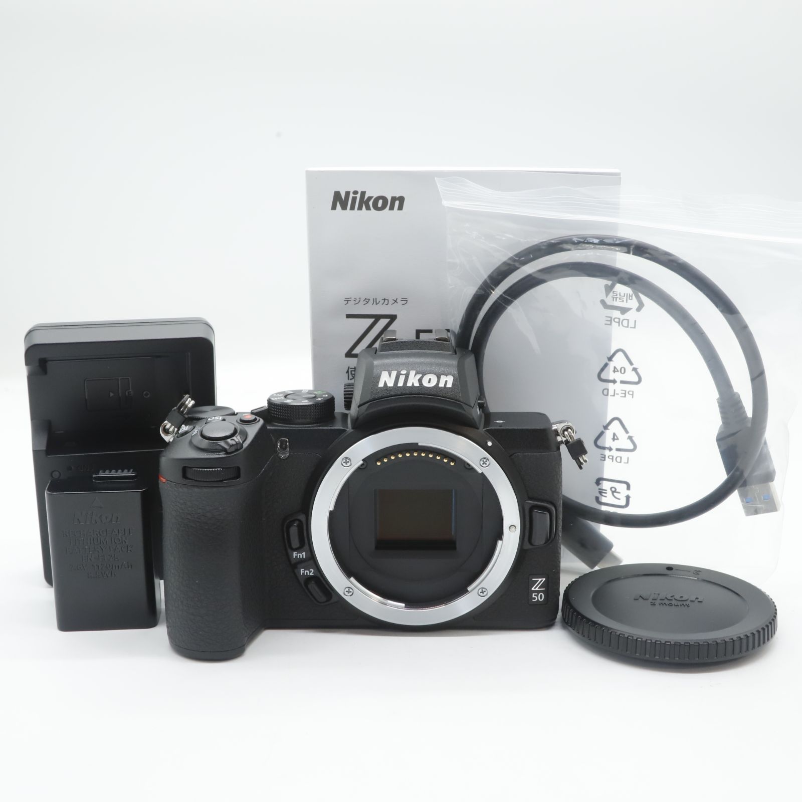 【シャッター回数2429回】■ほぼ新品■ Nikon Nikon ミラーレス一眼カメラ Z50 ボディ ブラック